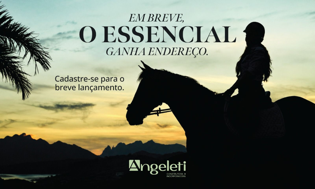 Em breve, o essencial ganha endereço. Cadastre-se para o breve lançamento - Angeleti Construtora e Incorporadora